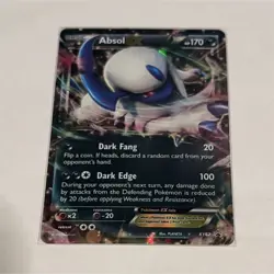 Pokemon Absol EX XY62 XY Promo Holo Basic 170 HP English TCG Card - Image 1