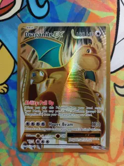 Pokemon TCG Dragonite EX Evolutions Holo Full Art Ultra Rare Card 106/108 NM - Image 1