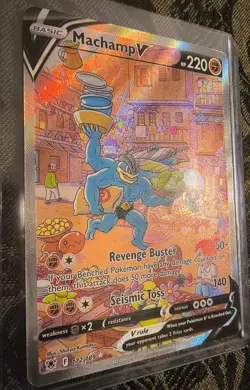 Pokemon Machamp V SWSH10 Astral Radiance 172/189 Full Art Ultra Rare Holo Card - Image 2