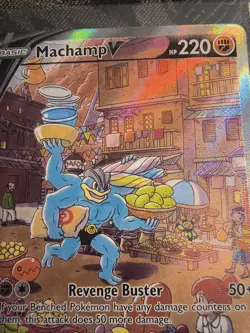 Pokemon Machamp V SWSH10 Astral Radiance 172/189 Full Art Ultra Rare Holo Card - Image 4