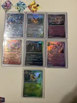 Pokemon Card Prismatic Evolutions Pokeball Lot Of 6 All M - Image 1