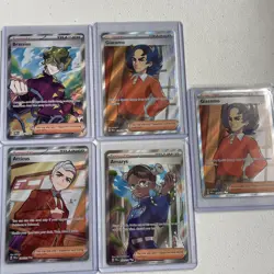 Pokemon TCG Trainer Cards Lot of 5 NM Prismatic Evolutions - Image 1