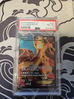 Pokemon Card - XY Flashfire Charizard EX 100/106 Holo Full Art - PSA 8 - Image 1