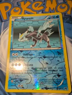 KYUREM 34/101 Noble Victories REVERSE HOLO rare Pokemon TCG card NM NEAR MINT - Image 1