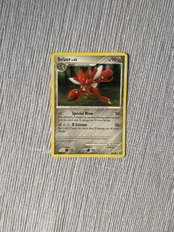 Pokemon TCG Scizor Majestic Dawn Card 29/100 Non-holo Rare LP - Image 1