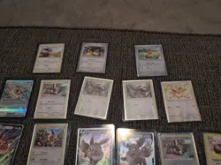 Eevee And Eeveelution 21 Card Lot From Jungle Set To Prismatic Evolutions - Image 2
