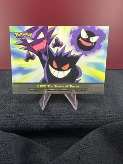 Pokemon Card - The Tower of Terror EP22 - TV Animation - Topps Series 2 - Image 1