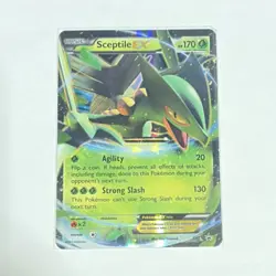 Pokemon Sceptile EX XY53 XY Promo Holo Basic Grass 170 HP English Card - Image 1