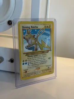 Pokemon TCG Shining Raichu Neo Destiny Holo Card 111/105 Secret Rare - Image 2