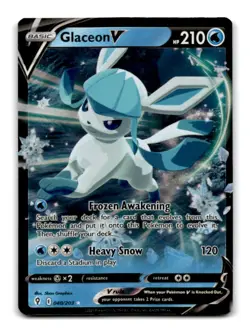 Glaceon V - (Holiday Calendar) Ultra Rare Miscellaneous Cards & Products 040/20 - Image 1