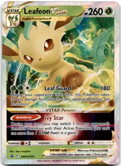 Leafeon VSTAR - Promo SWSH: Sword & Shield Promo Cards SWSH195 NM - Image 1