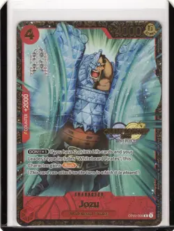 Jozu (Championship 2023) OP02-008 One Piece Promotion Card Foil - Image 1