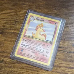 Pokemon TCG Rapidash Jungle 1st Edition Uncommon Card 44/64 MP/LP - Image 3