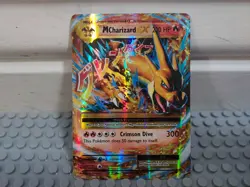M Charizard EX 13/108 Evolutions Holo - Lightly Used Ultra Rare Pokemon Card - Image 1