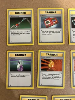 Shadowless Trainers Pokemon Card Lot Vintage WOTC - Image 3