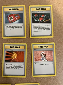 Shadowless Trainers Pokemon Card Lot Vintage WOTC - Image 4