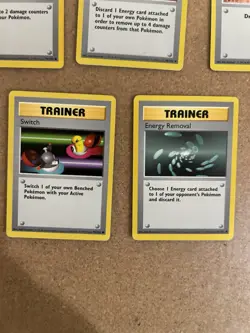 Shadowless Trainers Pokemon Card Lot Vintage WOTC - Image 5