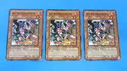 3x ( 1x 1st / 2x UNL ) IRON BLACKSMITH KOTETSU DCR-064 COMMON YUGIOH NM - Image 1