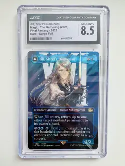 Magic the Gathering MTG Final Fantasy Jill Shiva Dominant Surge Foil 523 CGC 8.5 - Image 1