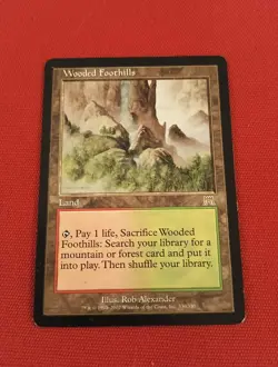 Contreforti Boscosi Rari Terreno Carnage Carta Magic MTG VO ENG - Image 1