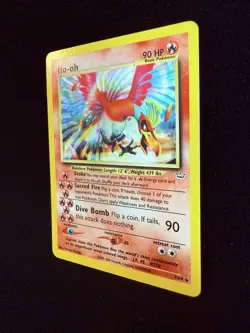 2001 Ho-oh 07/64 - Neo Revelation - Holo Rare Vintage Pokemon TCG WoTC - Image 3