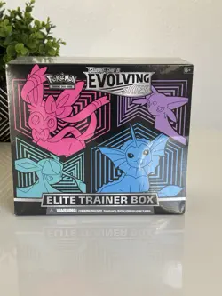 Pokemon TCG Sword & Shield Evolving Skies Elite Trainer Box Set of 2 ETBs Sealed - Image 2
