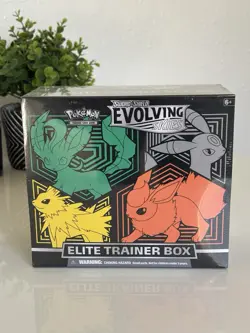 Pokemon TCG Sword & Shield Evolving Skies Elite Trainer Box Set of 2 ETBs Sealed - Image 5
