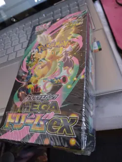 Mega Dream ex Booster Box Sealed Pokemon Japanese - Image 1