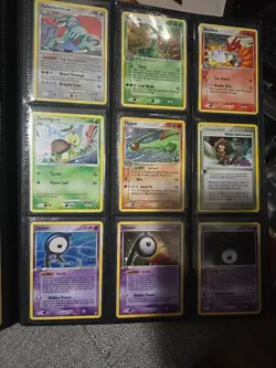 Pokemon Collection Binder lot over 200 cards Vintage Mid Era Look Read - Image 5