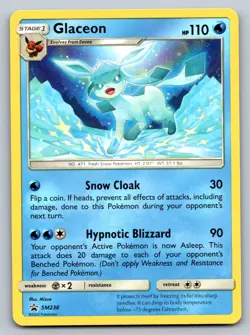 Pokemon Glaceon Promo SM Promos SM238 NM - Image 1