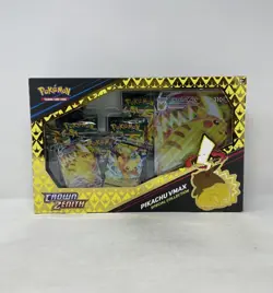 Pokemon TCG Crown Zenith Pikachu VMAX Factory Sealed Special Collection Box - Image 1