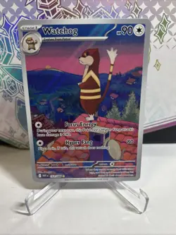 Watchdog 153/086 Illustration Rare Full Art - Pokemon White Flare SV10.5 - Image 1