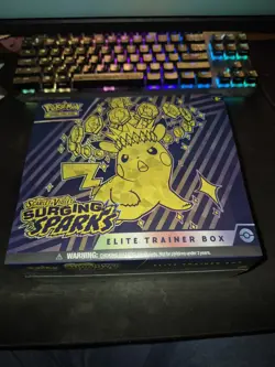 NEW/SEALED! Surging Sparks Elite Trainer Box ETB - Pokemon Scarlet & Violet - Image 1