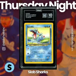 2000 POKEMON NEO GENESIS 1ST EDITION #81/111 TOTODILE TAG 10 - Image 1