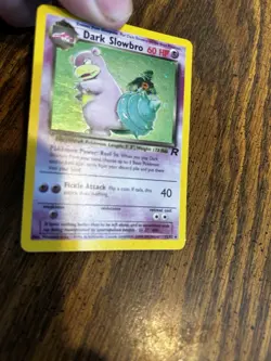 Pokemon Dark Slowbro 12/82 Team Rocket Holo Rare NM/VLP - Image 4