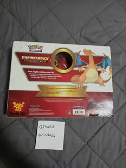 New Sealed Pokemon 20th Anniversary Charizard EX Red and Blue Collection Box - Image 2