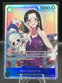 One Piece TCG | Boa Hancock | OP01-078 (PRB) | SR | NM | English - Image 1