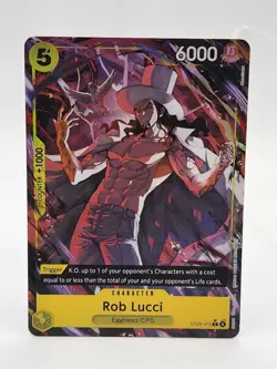 One Piece Rob Lucci (013) (Parallel) ST29-013 Starter Deck 29: Egghead Foil - Image 1