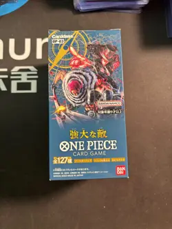 One Piece Japanese OP-03 Pillars Of Stre Booster Box Factory Sealed #2 BJOS - Image 1