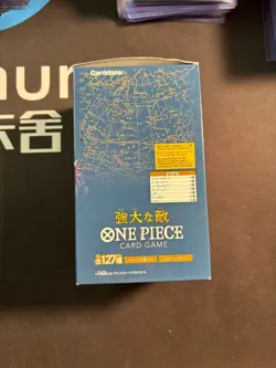 One Piece Japanese OP-03 Pillars Of Stre Booster Box Factory Sealed #2 BJOS - Image 2