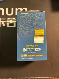 One Piece Japanese OP-03 Pillars Of Stre Booster Box Factory Sealed #1 BJOS - Image 2