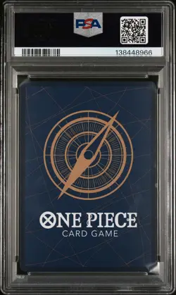 2025 ONE PIECE JPN OP13-3RD ANNIVERSARY-GOLD #004 SHANKS PSA 10 - Image 2