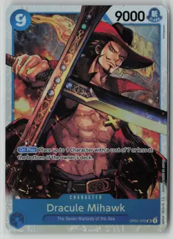 Dracule Mihawk (OP01-070) (Reprint) OP01-070 One Piece Premium Booster - Image 1