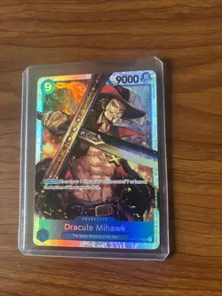 One Piece Dracule Mihawk OP01-070 SR Premium Booster -The Best- Foil - Image 2