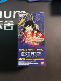 One Piece Japanese OP-01 Romance Dawn Booster Box Factory Sealed #1 BJOS - Image 1