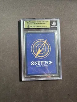 2022 One Piece Japanese Decisive Battle #OP02-013 Portgas D.Ace SR BGS10 BJAH - Image 2