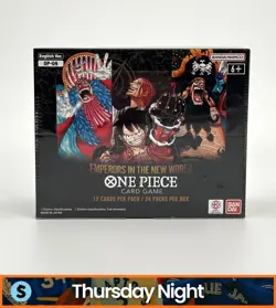 ONE PIECE TCG OP-09 EMPERORS IN THE NEW WORLD 24 PACK FACTORY SEALED BOOSTER BOX - Image 1