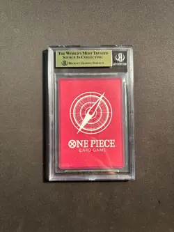 2022 One Piece Japanese Decisive Battle #OP02-093 Smoker L Alt Art BGS10 BJAH - Image 2