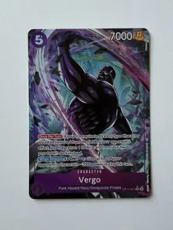 One Piece CCG Vergo OP14-061 R Alternate Art - Near Mint - Image 1