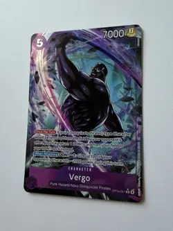 One Piece CCG Vergo OP14-061 R Alternate Art - Near Mint - Image 3